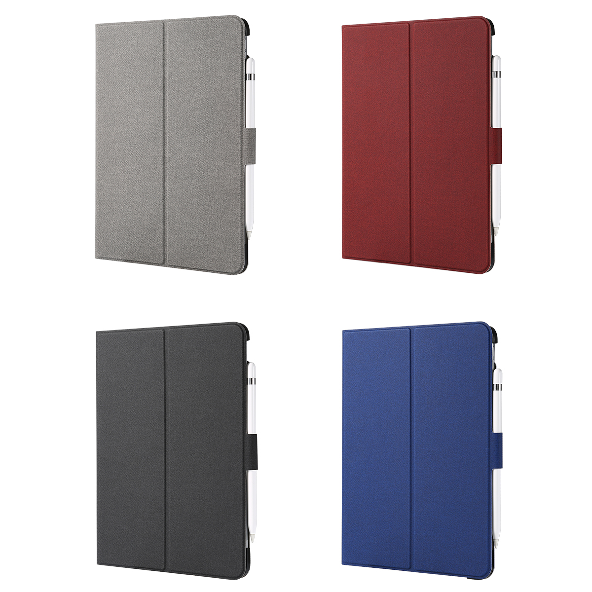 360 Degree rotation Protective Smart Folio Stand Case for iPad